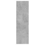 vidaXL Étagère murale Gris béton 75x16x55 cm Bois d'ingénierie