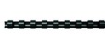 baguettes de reliure plastiques, format A4, noir, 14mm Pack 25 FELLOWES