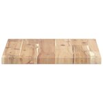 vidaXL Étagère flottante 40x30x2 cm bois d'acacia massif non traité
