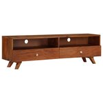 vidaXL Meuble TV Bois de récupération solide 140x30x40 cm