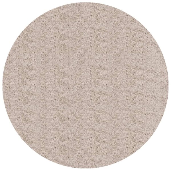 vidaXL Tapis shaggy PAMPLONA poils longs moderne beige Ø 280 cm