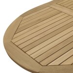vidaXL Ensemble à manger de jardin 9 Pièces bois d'acacia solide