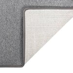 vidaXL Tapis de couloir Gris foncé 80x300 cm