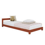 Lit enfant DREAMY 120 x 190 rouge brique