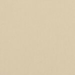 vidaXL Coussins de chaise de jardin à dossier bas lot de 4 beige