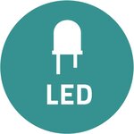 RIDDER Miroir de maquillage Shuri avec interrupteur tactile LED