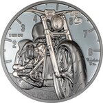 MOTORBIKE Journey 2 Once Argent Monnaie 10 Dollars Cook Islands 2024