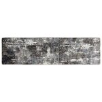 vidaXL Tapis lavable multicolore 80x300 cm antidérapant