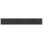 vidaXL Tapis rectangulaire gris 70x500 cm bambou