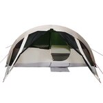 vidaXL Tente de cabine familiale 6 personnes vert imperméable