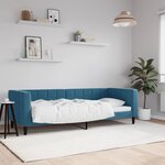vidaXL Lit de repos bleu 80x200 cm velours