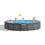Intex kit piscine tubulaire baltik (ø)5,49 x (h)1,22m