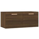 vidaXL Armoire murale Chêne marron 80x35x36 5 cm Bois d'ingénierie