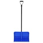 vidaXL Pelle à neige Bleu 147 cm Métal