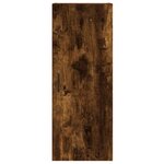 vidaXL Armoire murale chêne fumé 34 5x34x90 cm