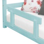 Barrière de lit enfant TRUSTY bleu clair