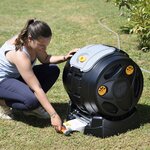 Hozelock Composteur culbuteur 2 en 1 Easymix