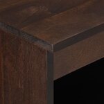 vidaXL Buffet marron 60x34x75 cm bois massif de manguier