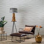 WallArt Panneaux muraux 3D Maxwell 12 Pièces GA-WA22