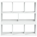 vidaXL Bibliothèque/Séparateur de pièce blanc 100x33x94 5 cm