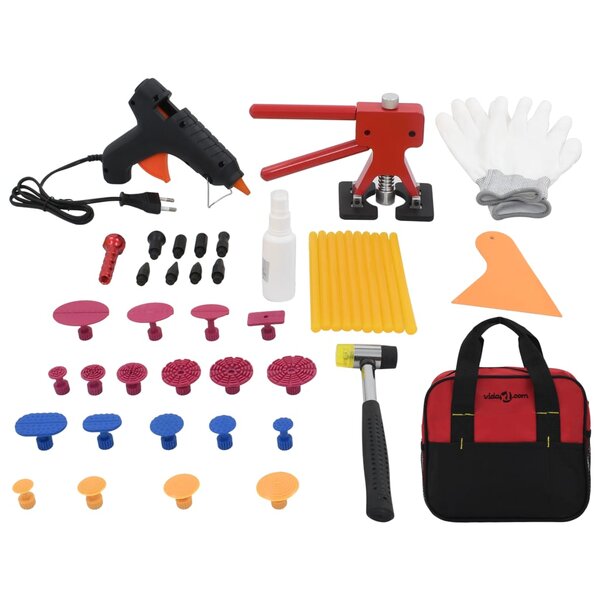 Vidaxl kit de débosselage sans peinture 45 pcs