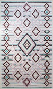 Tapis d'intérieur Berbère 120 x 180 cm - Rose