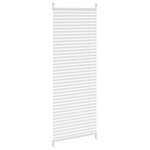 vidaXL Store plissé 60x150 cm Blanc
