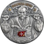 Pièce de monnaie en Argent 10 Cedis g 62.2 (2 oz) Millésime 2025 IMMORTAL GLORY