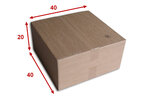 Lot de 500 boîtes carton (n°54) format 400x400x200 mm