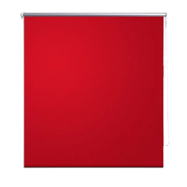 Store enrouleur occultant rouge 60 x 120 cm