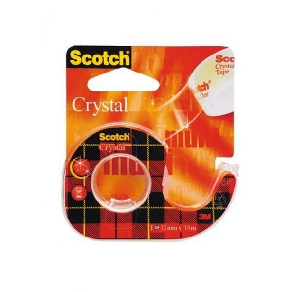 Scotch Ruban adhésif Crystal Clear 600  dévidoir incl.