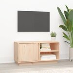 vidaXL Meuble TV 80x35x40 5 cm Bois de pin massif
