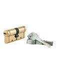 THIRARD - Cylindre de serrure Trafic 12  35x35mm  laiton  anti-arrachement  anti-perçage  anti-casse  5 clés