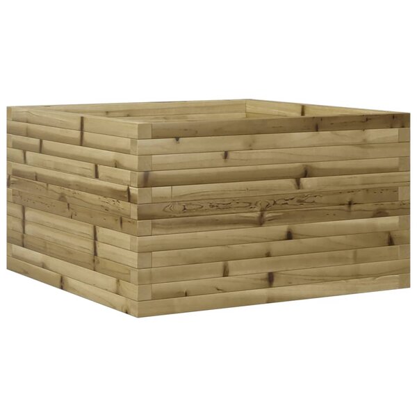 vidaXL Jardinière 80x80x45 5 cm bois de pin imprégné