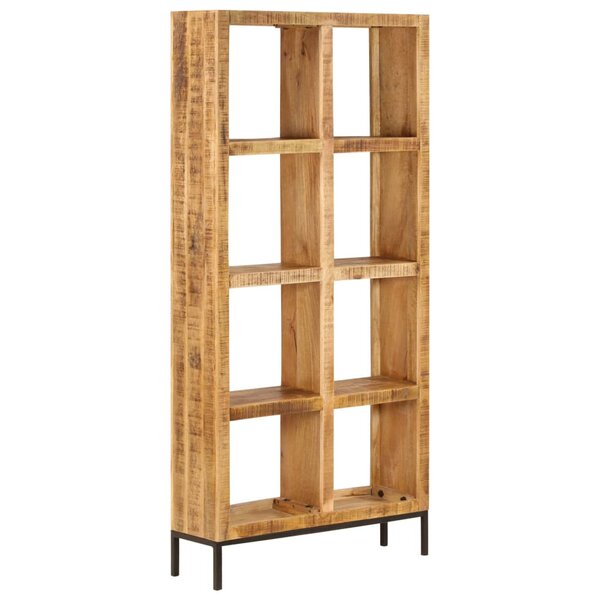 vidaXL Bibliothèque 80x25x175 cm Bois de manguier solide