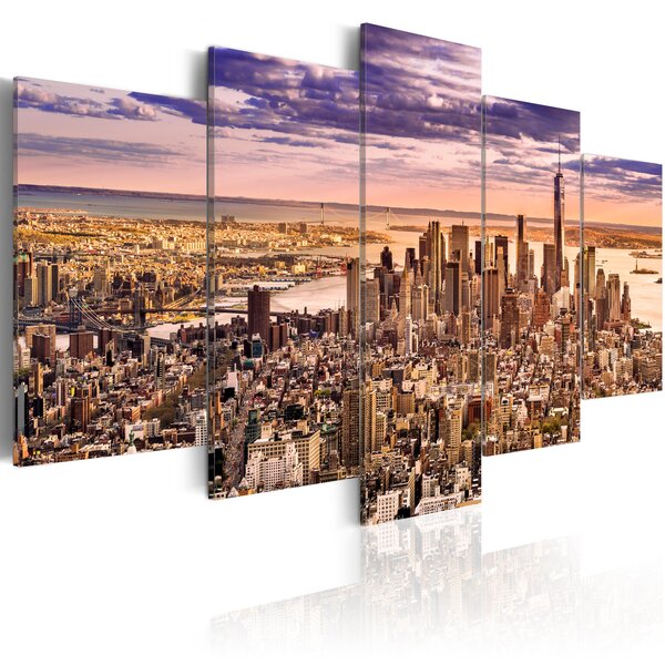 Tableau - sleeplessness in new york l x h en cm 200x100