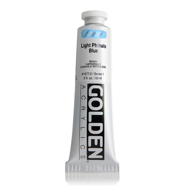 GOLDEN H.B 60 ml Bleu de phtalo pastel S1