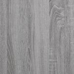 vidaXL Banc à chaussures Sonoma gris 103x30x54 5 cm Bois d'ingénierie