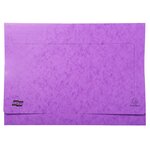 Chemises Poche En Carte Lustrée 225g/m2- A3 - Couleurs Assorties - X 25 - Exacompta