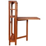 vidaXL Mobilier de bistro pliable 3 Pièces Bois d'acacia solide