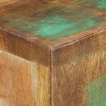 vidaXL Table console 120x30x75 cm Bois de récupération massif