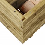 vidaXL Jardinière 90x40x49 5 cm bois de pin imprégné