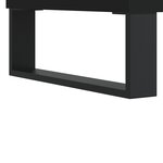vidaXL Armoire de salle de bain noir 65x33x60 cm bois d'ingénierie