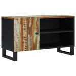 vidaXL Meuble TV 80x33x46 cm bois de récupération et d'ingénierie