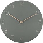 Horloge en métal chiffres gravés charm