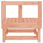 vidaXL Canapés d'angle de jardin 2 Pièces bois massif douglas