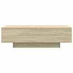 vidaXL Table basse chêne sonoma 100x49 5x31 cm bois d'ingénierie