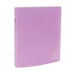Classeur Format Écolier 2 Anneaux 15mm Pp Chromaline Pastel - Couleurs Assorties - X 15 - Exacompta