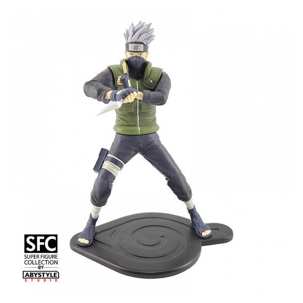 Figurine Kakashi de Naruto Shippuden - Maître Ninja de la Team 7 avec Kunais