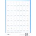 Boite de 200 Etiquettes Universelles A5 210 x 148 mm 2 par page Blanc RILLPRINT